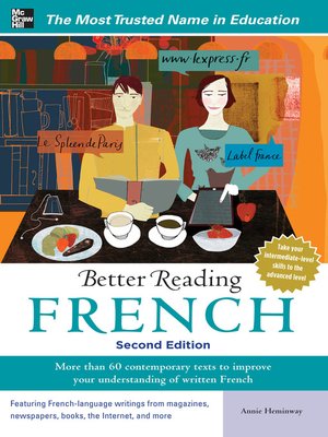 cover image of Better Reading French
